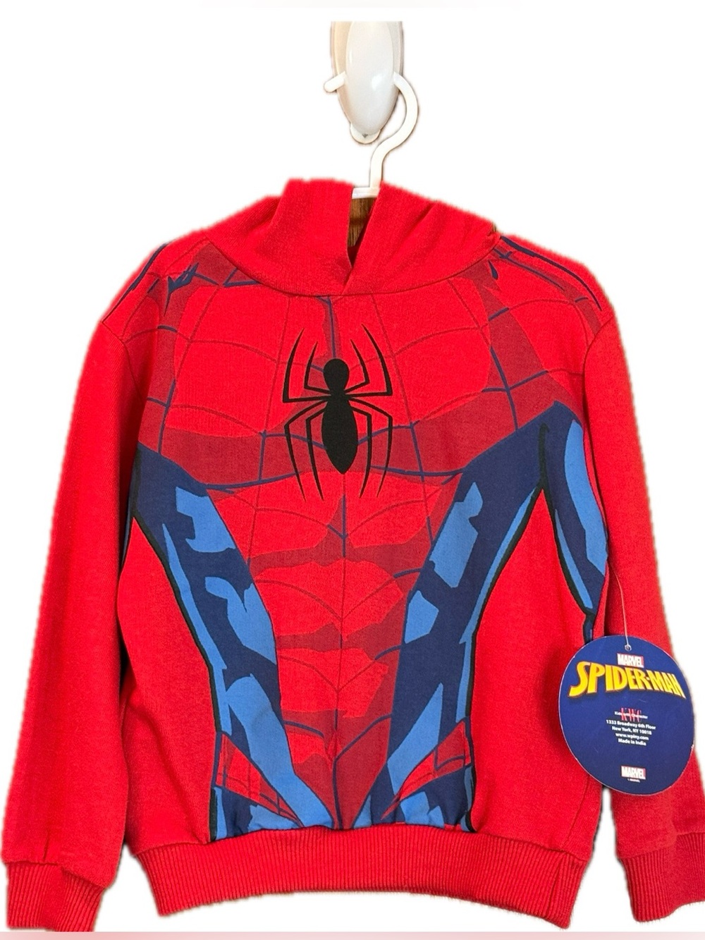 NWT Marvel Spider-Man Kids Full-Zip Hoodie size 3T